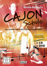 Martin Röttger's Cajon Schule, m. Audio-CD u. DVD