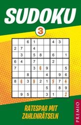 SUDOKU, Ratespaß mit Zahlenrätseln. Tl.3