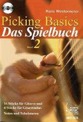 Picking Basics, Das Spielbuch, m. Audio-CD. Bd.2