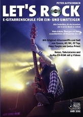 Let's Rock, E-Gitarrenschule, m. Audio-CD-ROM