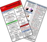 Reanimation - BLS - ALS - AED, Medizinische Taschen-Karte
