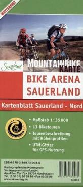 KKV Mountainbikekarte Sauerland, Nord
