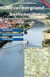 KKV Rad- und Wanderkarte Weserbergland, Südlicher Teil