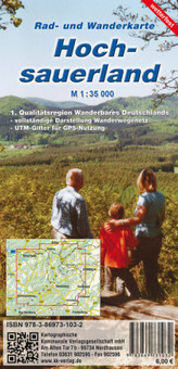 KKV Rad- und Wanderkarte Hochsauerland