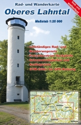 KKV Rad- und Wanderkarte Oberes Lahntal