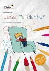 Lese-Mal-Blätter, m. CD-ROM