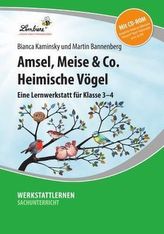 Amsel, Meise & Co: Heimische Vögel, m. CD-ROM