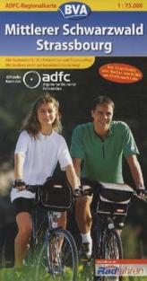 ADFC Regionalkarte Mittlerer Schwarzwald, Strassbourg