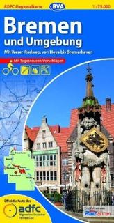 ADFC Regionalkarte Bremen und Umgebung
