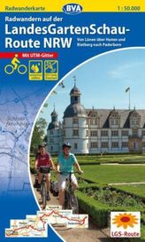 BVA Radwanderkarte Radwandern auf der LandesGartenSchau-Route NRW