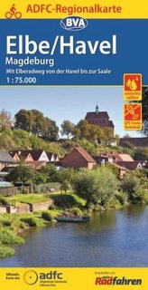 ADFC Regionalkarte Elbe/Havel Magdeburg 1:75.000, reiß- und wetterfest, GPS-Tracks Download