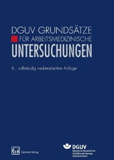 DGUV Grundsätze für arbeitsmedizinische Untersuchungen, m. CD-ROM