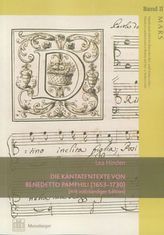Die Kantatentexte von Benedetto Pamphili (1653-1730)