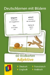 Deutschlernen mit Bildern: Adjektive, Bildkarten