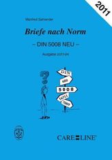 Briefe nach Norm - DIN 5008 NEU - Ausgabe 2011-04