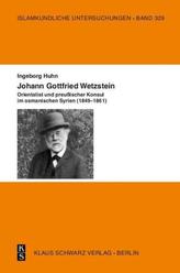 Johann Gottfried Wetzstein