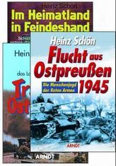 Im Heimatland in Feindeshand. Tragödie Ostpreußen 1944-1948. Flucht aus Ostpreußen 1945, 3 Bde.