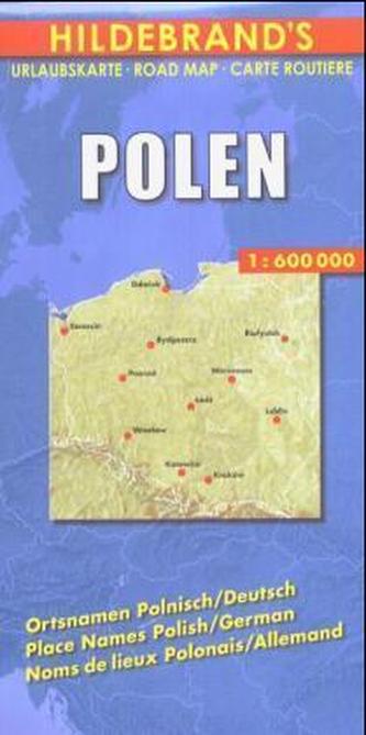 Hildebrand's Urlaubskarte Polen. Poland. Pologne Hildebrand's Urlaubskarte Polen. Poland. Pologne