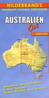 Hildebrand's Urlaubskarte Australien Ost. Australia East / Australie Est