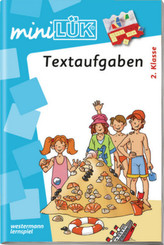 Textaufgaben, ab Klasse 2