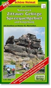 Doktor Barthel Karte Naturpark Zittauer Gebirge, Spreequellgebiet und Umgebung