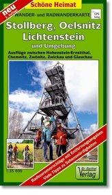 Doktor Barthel Karte Stollberg, Oelsnitz, Lichtenstein und Umgebung