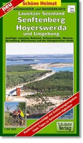 Doktor Barthel Karte Lausitzer Seenland, Senftenberg, Hoyerswerda und Umgebung
