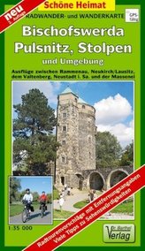 Doktor Barthel Karte Bischofswerda, Pulsnitz, Stolpen und Umgebung