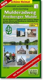 Doktor Barthel Karte Mulderadweg Freiberger Mulde