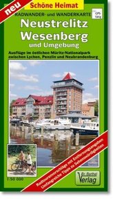 Doktor Barthel Karte Neustrelitz, Wesenberg und Umgebung