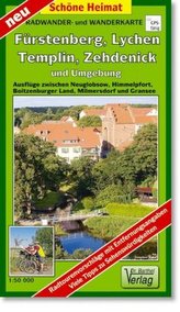 Doktor Barthel Karte Fürstenberg, Lychen, Templin, Zehdenick und Umgebung