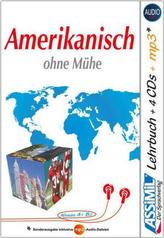 Assimil Amerikanisch ohne Mühe, Lehrbuch + 4 Audio-CDs + 1 mp3-CD