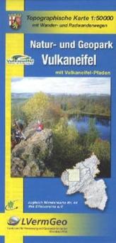 Topographische Freizeitkarte Rheinland-Pfalz Natur- und Geopark Vulkaneifel