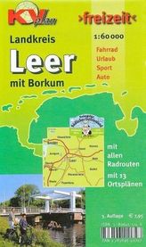 KVplan Freizeit Landkreis Leer mit Borkum