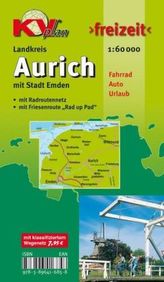 KVplan Freizeit Landkreis Aurich mit Stadt Emden