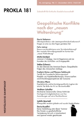 Geopolitische Konflikte nach der 'neuen Weltordnung'