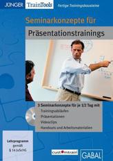 Seminarkonzepte für Präsentationstrainings, 1 CD-ROM
