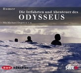 Die Irrfahrten und Abenteuer des Odysseus, 4 Audio-CDs
