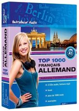 Top 1000 Audiotrainer Französisch-Deutsch / Français-Allemand, 2 Audio/mp3-CDs m. Booklet