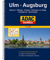 ADAC StadtAtlas Ulm, Augsburg