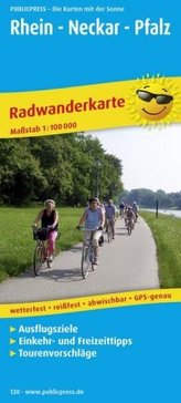 PublicPress Radwanderkarte Rhein - Neckar - Pfalz