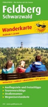 PublicPress Wanderkarte Feldberg