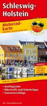 PublicPress Motorradkarte Schleswig-Holstein