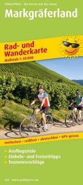 PublicPress Rad- und Wanderkarte Markgräflerland