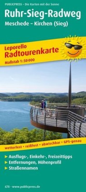 PublicPress Leporello Radtourenkarte Ruhr-Sieg-Radweg PublicPress Leporello Radtourenkarte Ruhr-Sieg-Radweg