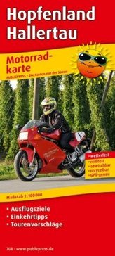 PublicPress Motorradkarte Hopfenland Hallertau
