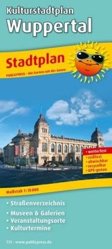 PublicPress Stadtplan Kulturstadtplan Wuppertal