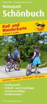 PublicPress Rad- und Wanderkarte Naturpark Schönbuch