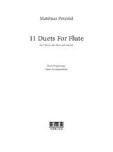 11 Duets for Flute, Klavierbegleitung