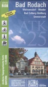 Amtliche Topographische Karte Bayern Bad Rodach